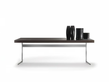 FLY - Rectangular wooden table by Flexform