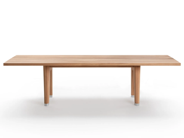 MONREALE OUTDOOR - Rectangular solid wood table by Flexform