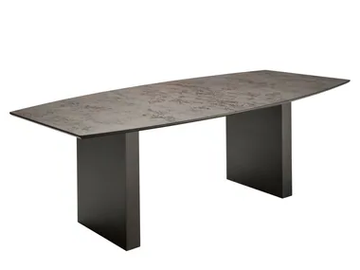 BULL - Rectangular ceramic dining table by F.lli Orsenigo