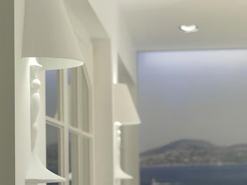 ABAJOURD'HUI SMALL - Recessed wall lamp by Flos