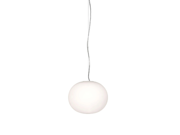 GLO-BALL S - Opal glass pendant lamp by Flos