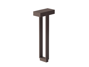 MILE DOUBLE - LED powder coated aluminium bollard light by Flos