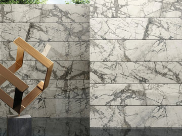 CALACATTA GREY - Porcelain stoneware wall/floor tiles with marble effect by FMG