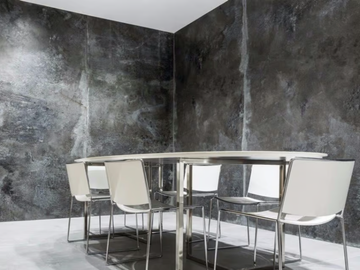 IRON BLACK - Porcelain stoneware wall/floor tiles with metal effect by FMG