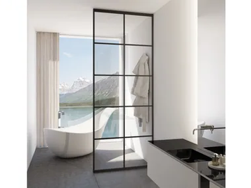FACTORY TV 5 - Glass Partition wall by FOA