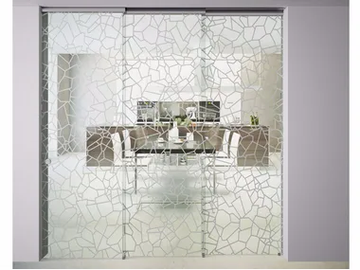 TUTTOVETRO LIGHT PETRA - Glass door by FOA