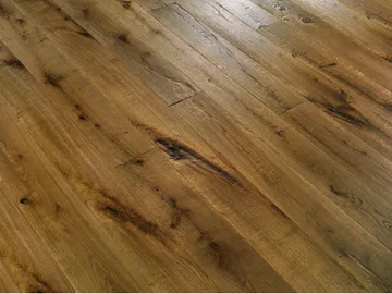 WOOD PLANKS FLOOR ANTIQUE CA' MURA - Oak flooring by FOGLIE D'ORO