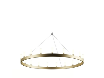 CHANDELIER - Metal pendant lamp _ FontanaArte by Fontana Arte