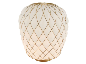 PINECONE - Glass and metal table lamp _ FontanaArte by Fontana Arte