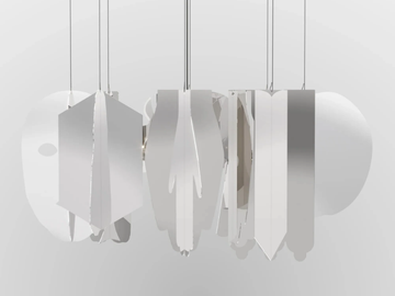 TUTTI - LED metal pendant lamp _ FontanaArte by Fontana Arte