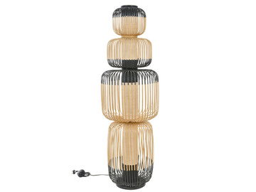BAMBOO LIGHT TOTEM 4L - Bamboo floor lamp by Forestier