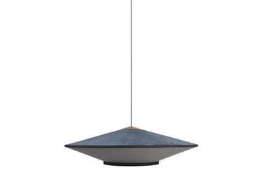CYMBAL - Velvet pendant lamp by Forestier