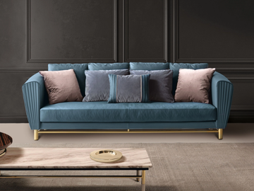 REBEL - Fabric sofa by Former In Italia