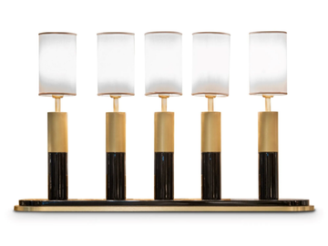 ALBERT - Metal table lamp by formitalia luxury group