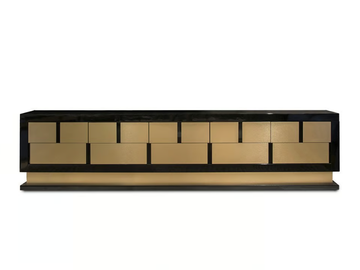 MUZIO - Wooden TV cabinet with drawers by formitalia luxury group