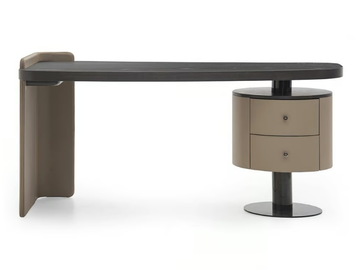 OVERSEAS - Wood veneer writing desk by formitalia luxury group