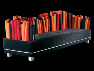 SHANGAI BOULEVARD - 3 seater fabric sofa by formitalia luxury group