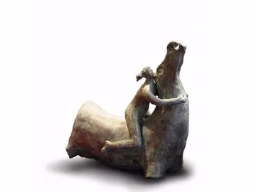 TRONCO CON FIGURA FEMMINILE - Contemporary style sculpture by formitalia luxury group