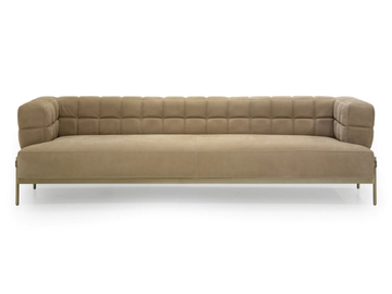 V220 - 3 seater nabuk sofa by formitalia luxury group