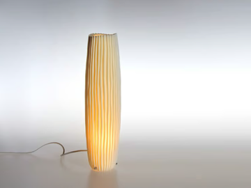 NOVALIS - Handmade porcelain table lamp by Fos Ceramiche