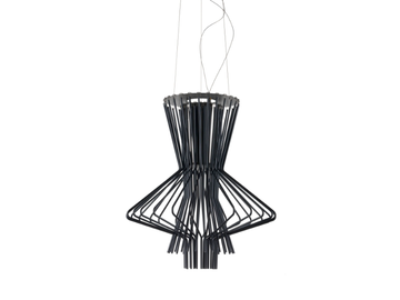 ALLEGRETTO RITMICO - Chrome plated pendant lamp by Foscarini