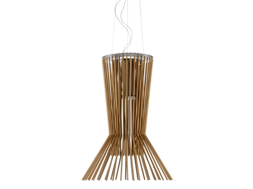 ALLEGRETTO VIVACE - Chrome plated pendant lamp by Foscarini