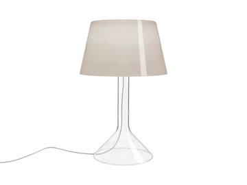 CHAPEAUX V - Blown and borosilicate glass table lamp by Foscarini