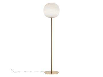 GEM - Blown glass floor lamp by Foscarini