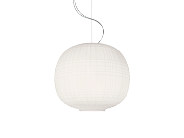 TARTAN - Blown glass pendant lamp by Foscarini