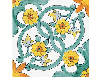 ANTICHI DECORI OGLIASTRO - Ceramic wall tiles / flooring by FRANCESCO DE MAIO