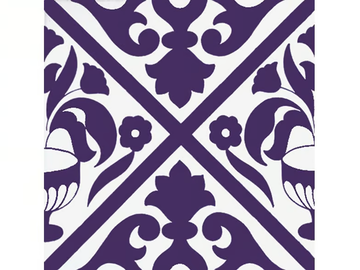 FIORI SCURI POGEROLA - Ceramic wall tiles / flooring by FRANCESCO DE MAIO