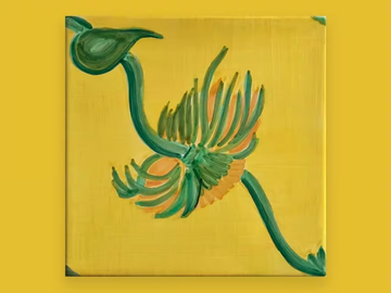 SUNFLOWERS - Faïence wall tiles by FRANCESCO DE MAIO