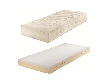 ANATOMIC DUE - Air-Flex™ anti-allergy anti-bacterial washable mattress by Frauflex