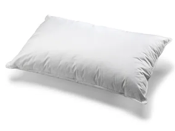 PIUM-INO - Rectangular linen and goose feather pillow by Frauflex