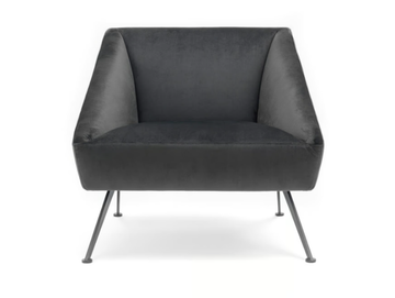 TESSA - Fabric armchair with armrests by Frauflex