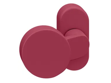 FSB 07 0809 - Powder coated aluminium door knob by FSB