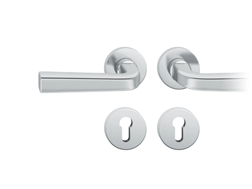 FSB 12 1254 - Stainless steel door handle with lock by FSB