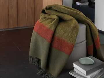 COSMO - Wool lap robe by Gabel