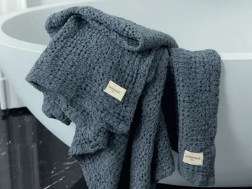 MEMORIA - Bath cloth in cotton wool by Gabel