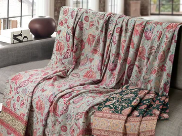 SOAVE - Cotton blanket by Gabel