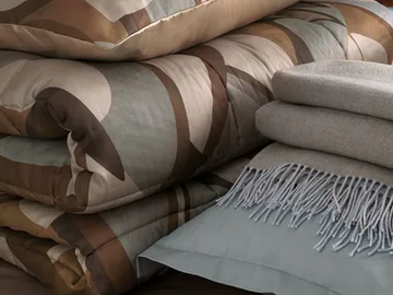 ZEFIRO - Cotton bed sheet by Gabel