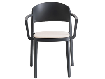 ABUELA B - Technopolymer chair with integrated cushion by GABER
