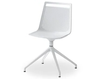 AKAMI U - Swivel trestle-based chair by GABER