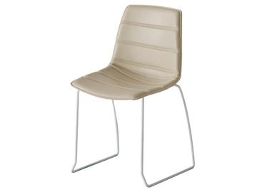ALHAMBRA IS - Sled base upholstered chair by GABER