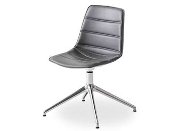 ALHAMBRA LIE - Swivel upholstered with 4-spoke base chair by GABER