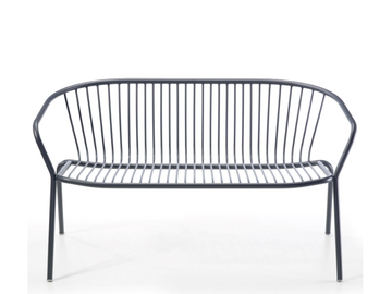 AMITHA BENCH - Steel garden sofa by GABER
