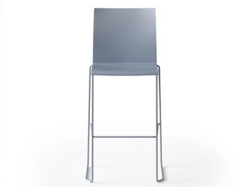 ARTESIA STOOL 75 - Sled base high technopolymer stool by GABER