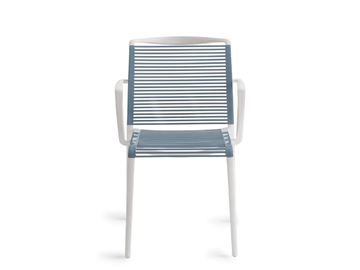 AVENICA - Technopolymer chair with armrests by GABER