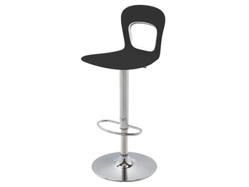 BLOG I145A/AV - Upholstered stool height-adjustable with footrest by GABER