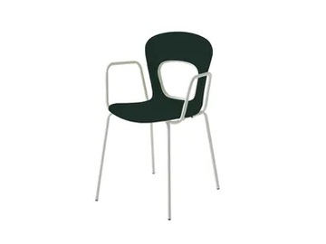 BLOG TB - Stackable chair with armrests by GABER